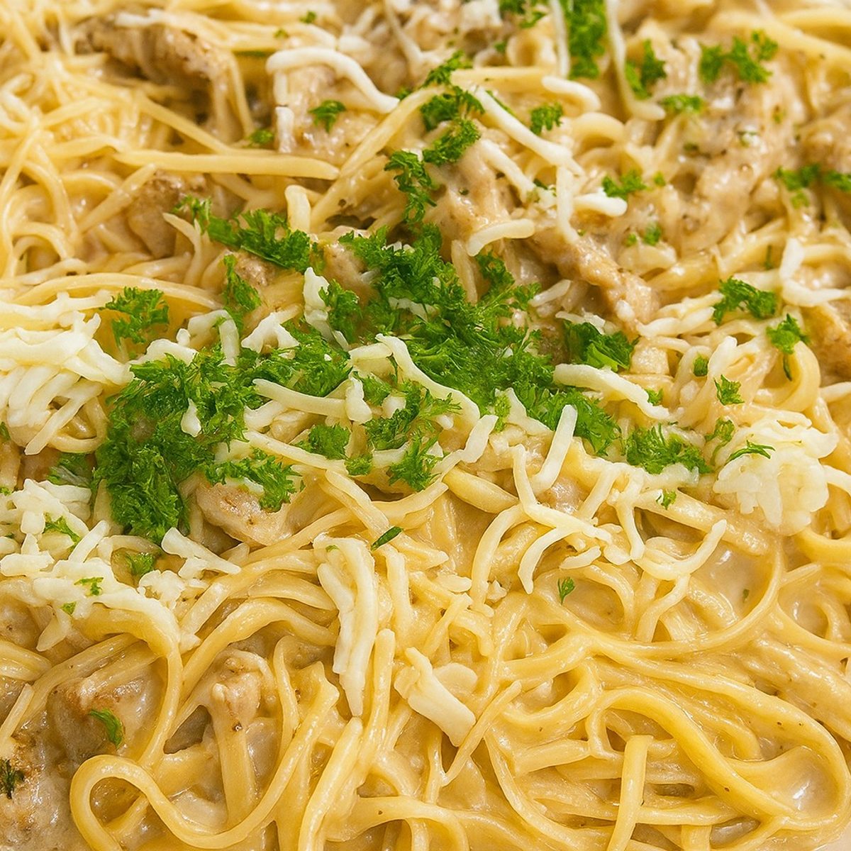 Fettuccine alfredo