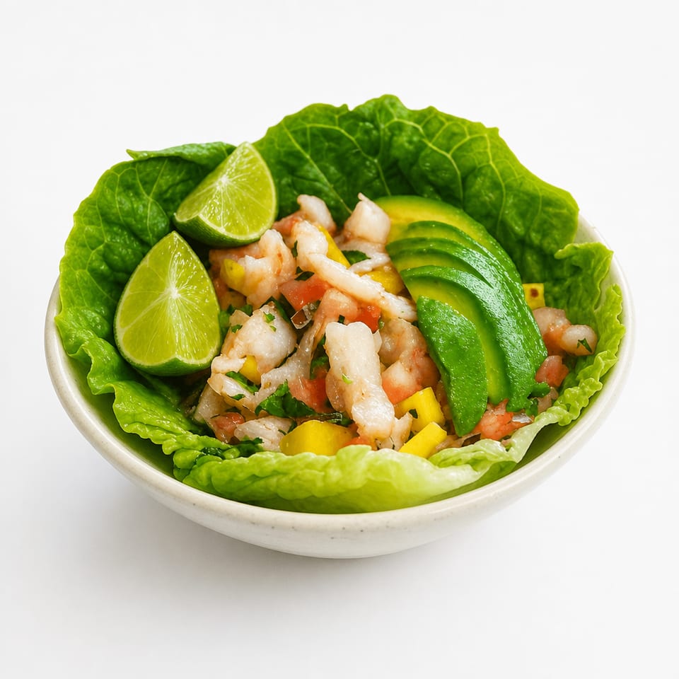Shrimp Ceviche.