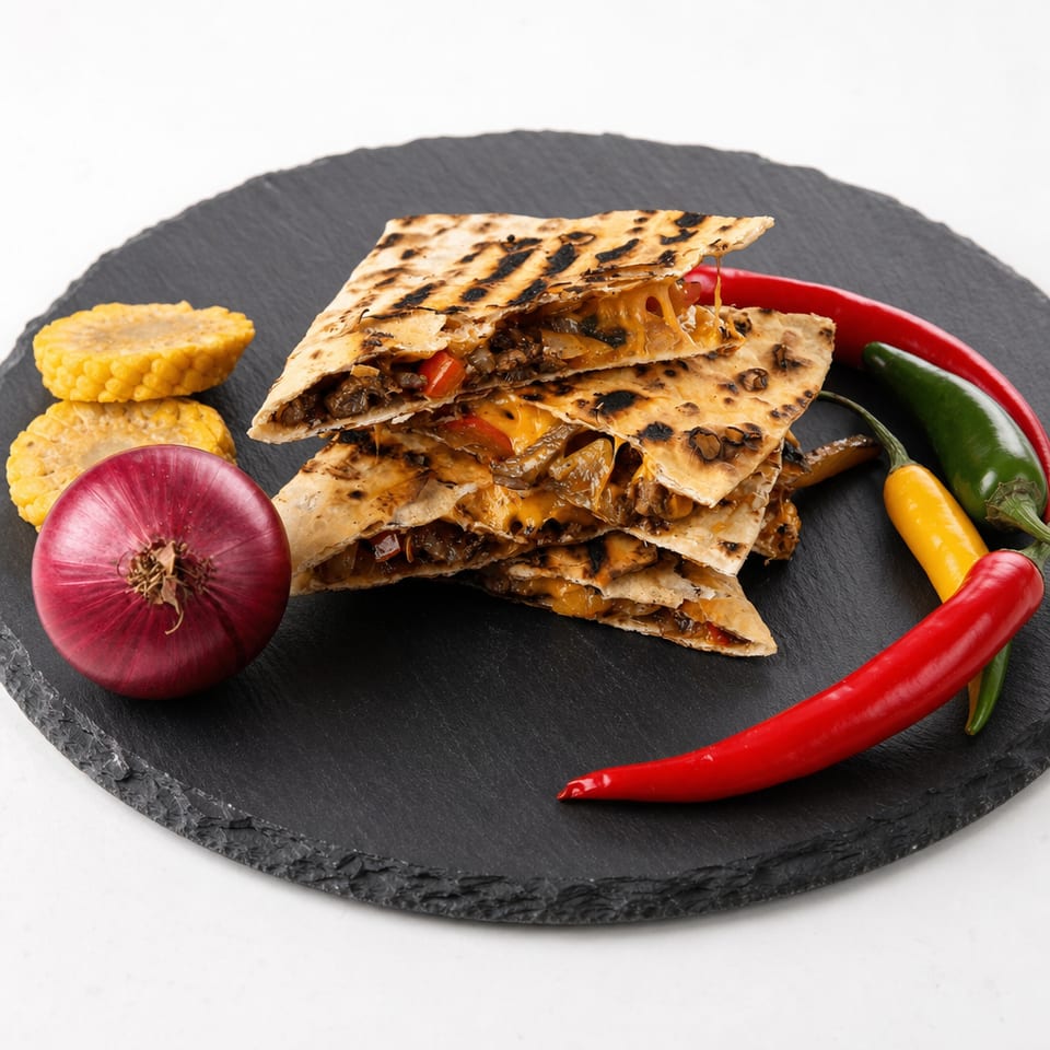 Steak quesadilla.