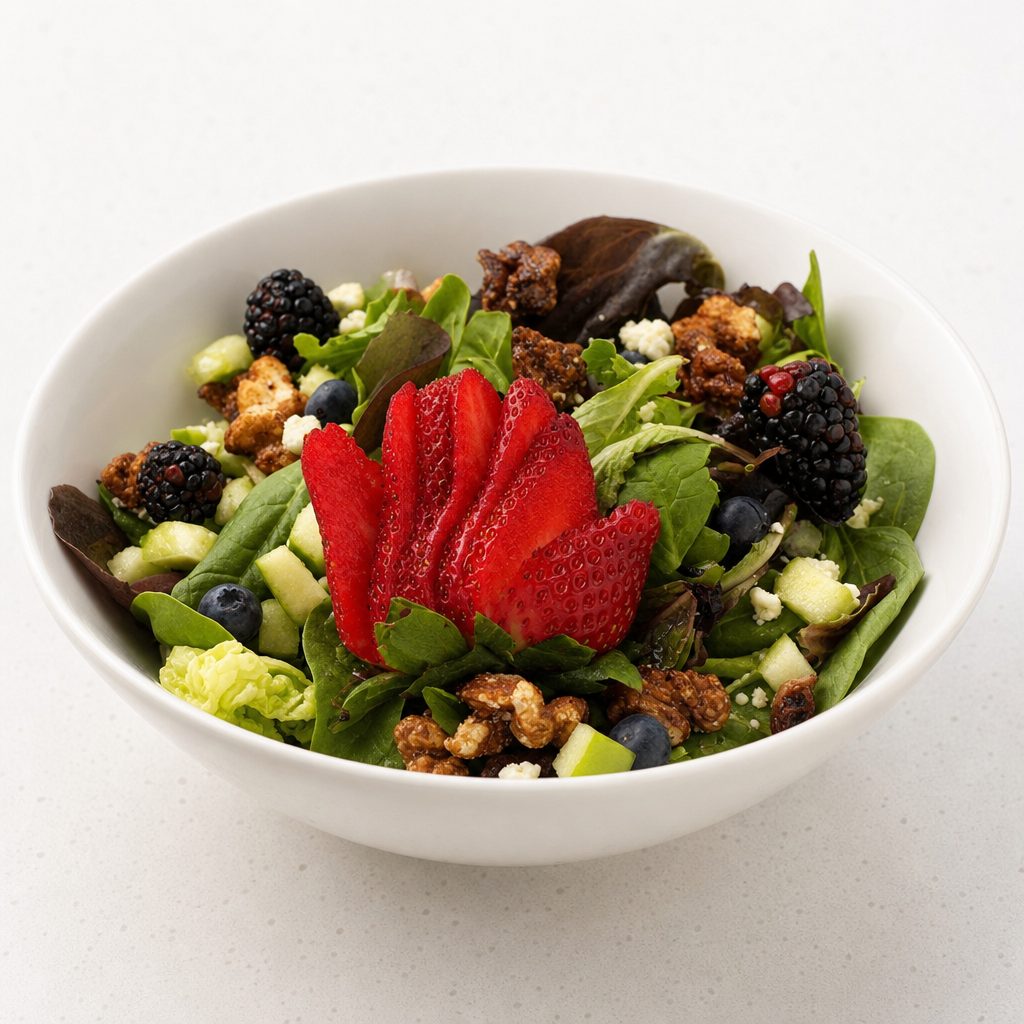 Apple walnut salad.