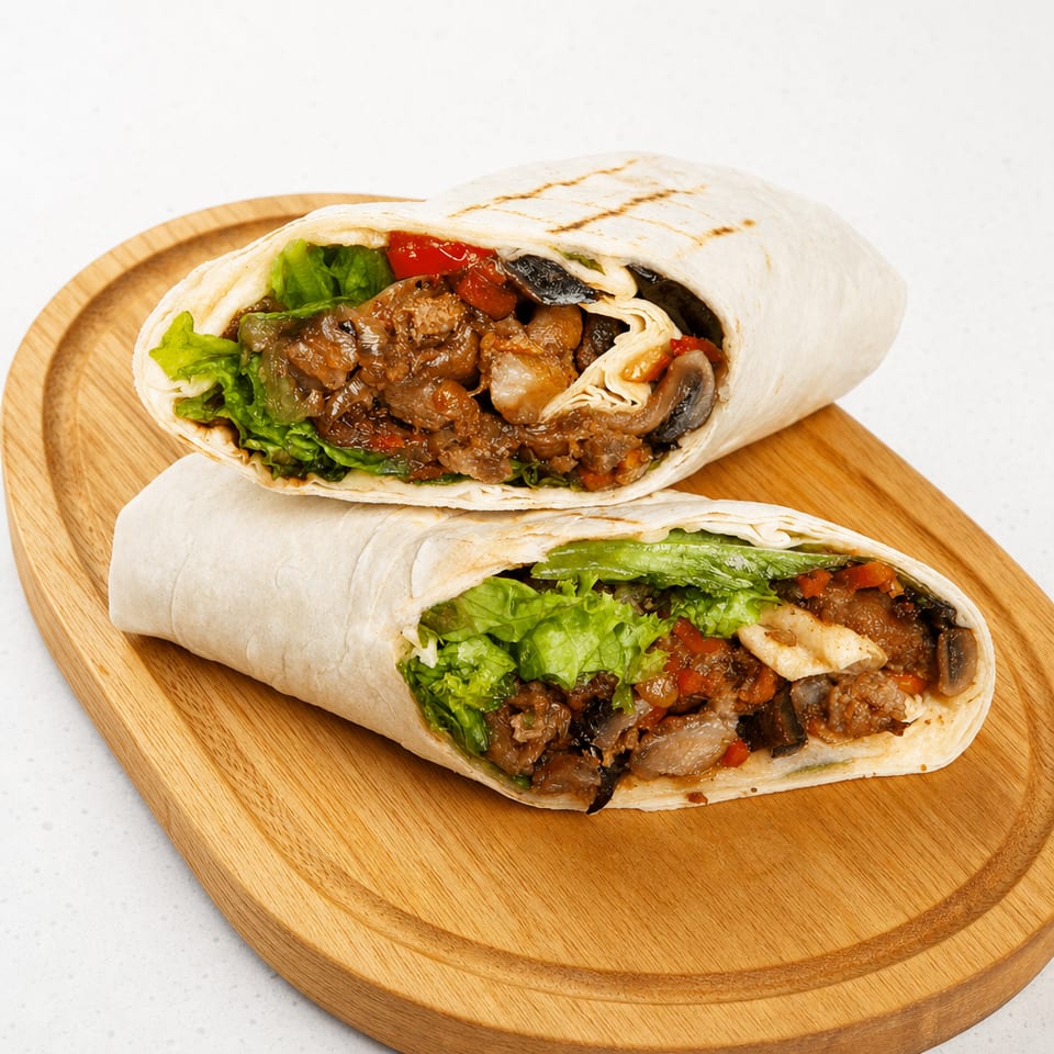 Carnitas burrito.