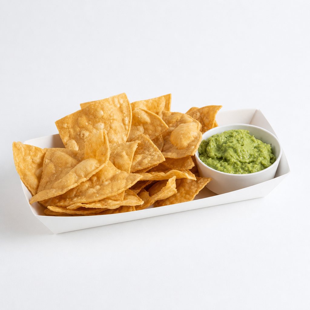 Chips and guacamole.