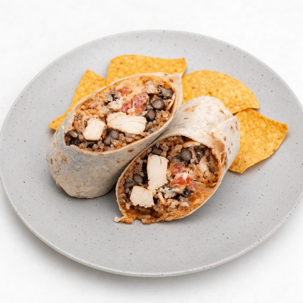 Kids burrito.