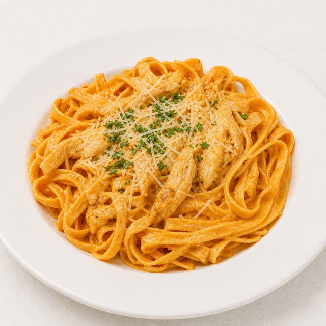 Cajun pasta.