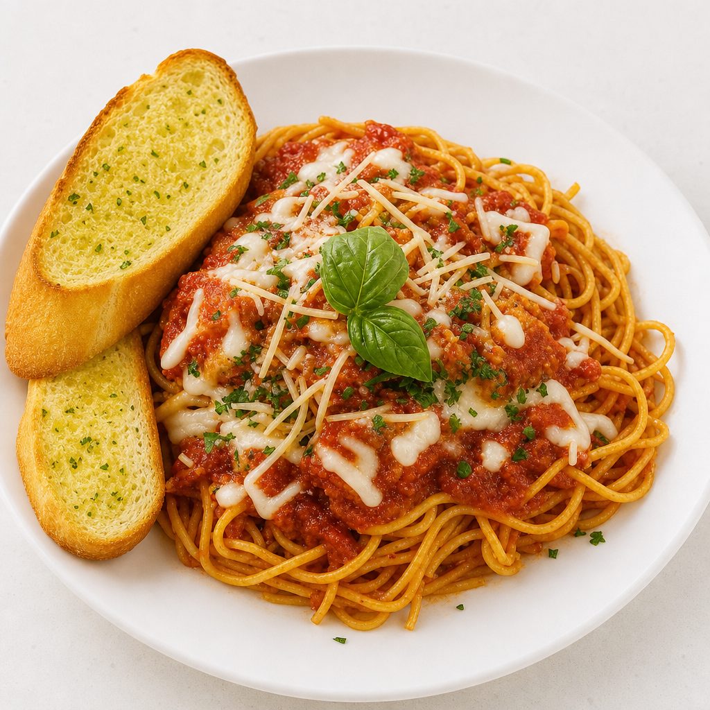 Pick a pasta and sauce.