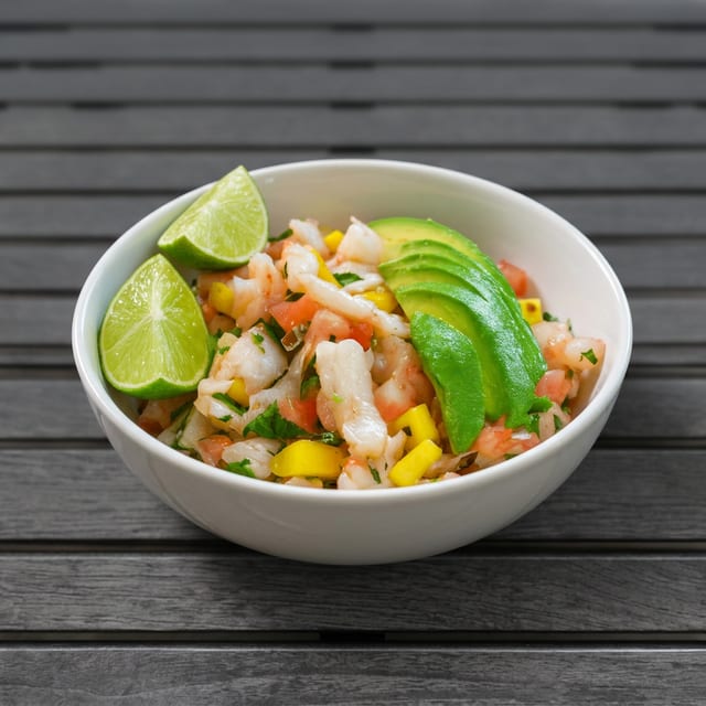 Shrimp Ceviche.
