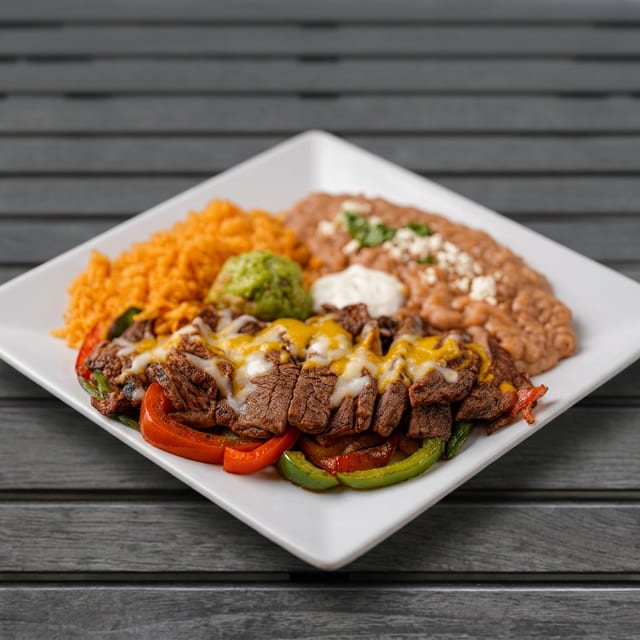 Carnitas fajitas.