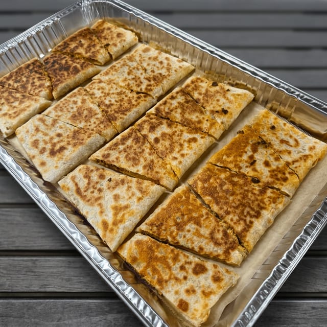 Cheese quesadilla.