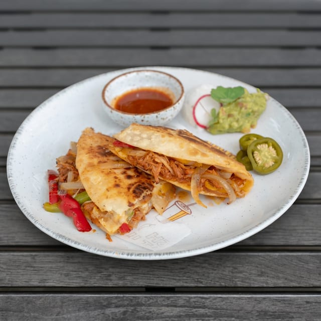 Kids cheese quesadilla.