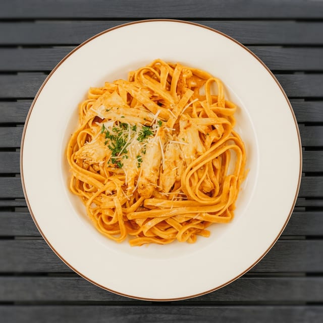 Cajun pasta.