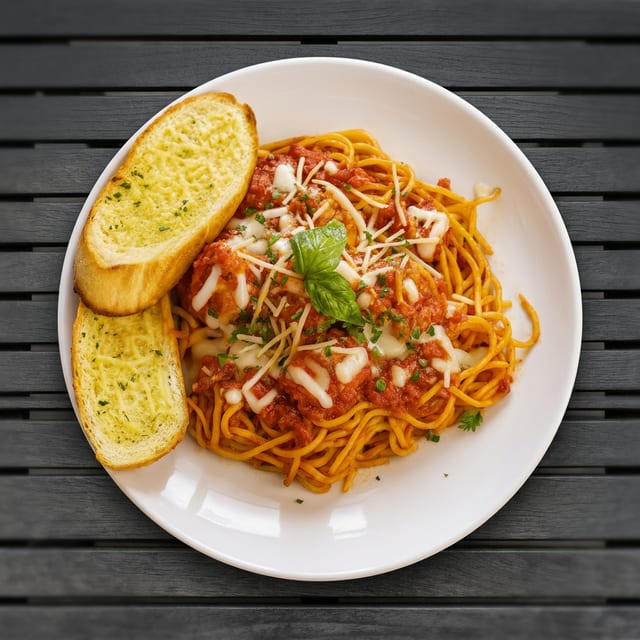 Pick a pasta and sauce.